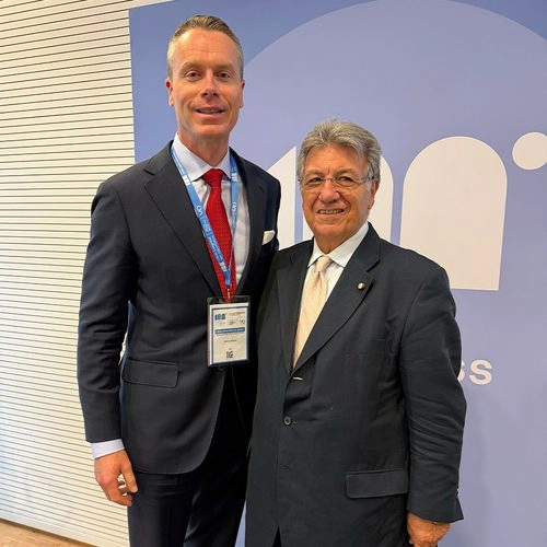 Bruce Bridges and Dr. Gaetano Cavalieri