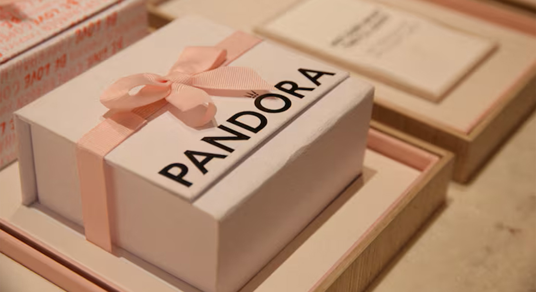 pandora platinum jewellery